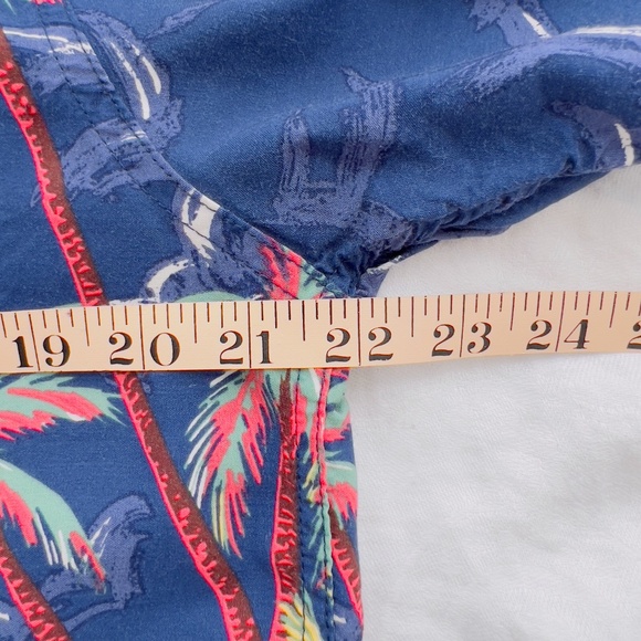 Kamehameha Loud Hawaiian Small Shirt Hula Girl Short Sleeve Vintage AOP All Over - Picture 8 of 10